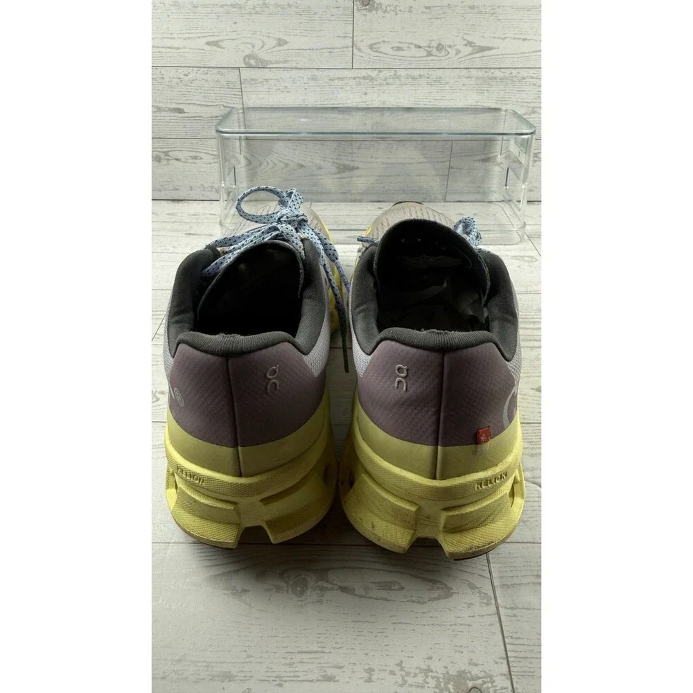 On Cloudmonster 61-98242 Yellow US 9B Women's Athletic Road Running Shoes #926